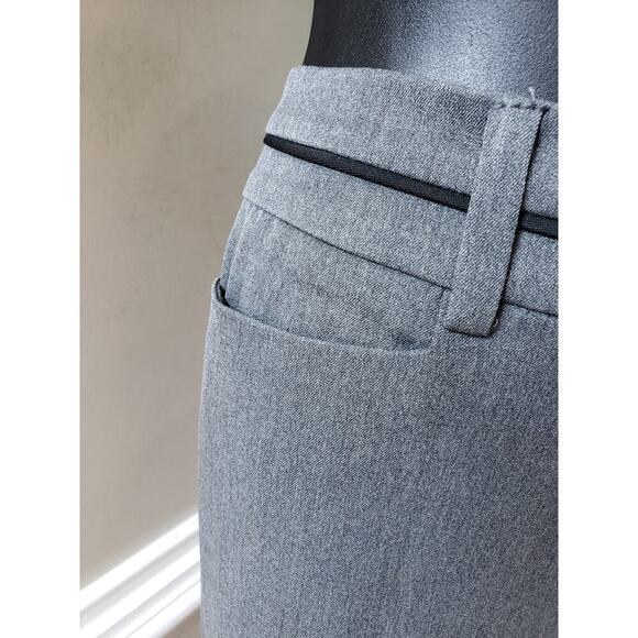 7th Avenue 2 Piece Suit Womens Size 12 Gray Super Stretch Polyester Straight Leg - Picture 15 of 16